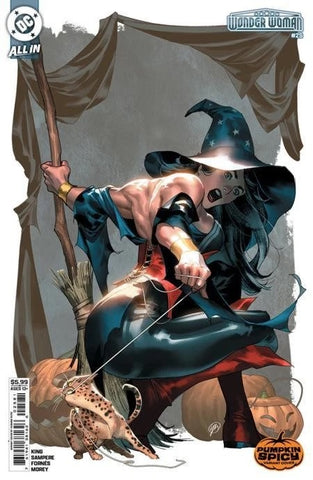 Wonder Woman #25 - DC Comics - 2025 - Pumpkin Spicy Variant