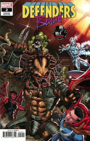 Defenders Beyond #2 - Marvel Comics - 2023 - Vs Predator Variant