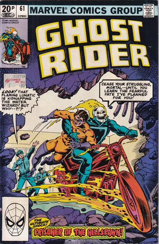 Ghost Rider #61 - Marvel Comics - 1982