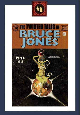 Twisted Tales of Bruce Jones #4 - Eclipse Comics - 1986