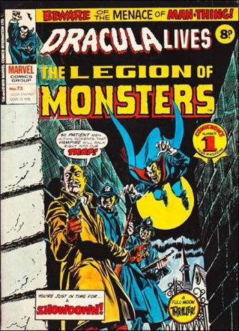 Dracula Lives #73 - Marvel Comics / British - 1976