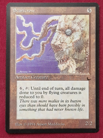 "Scarecrow" - Magic The Gathering Card - The Dark