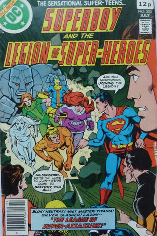 Superboy And The Legion Of Super-Heroes #253 - DC Comics - 1979