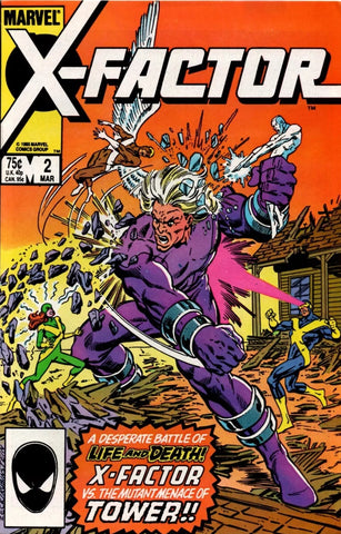 X Factor #2 - Marvel Comics - 1985 - 1st App. Tower