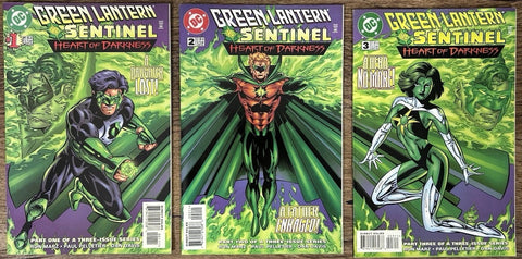 Green Lantern & Sentinel: Heart Of Darkness #1-3 (Set) - DC - 1998