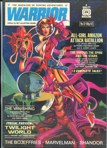 Warrior Magazine #13 - Quality Magazine - 1983