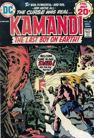 Kamandi, The Last Boy On Earth #24 - DC Comics - 1974