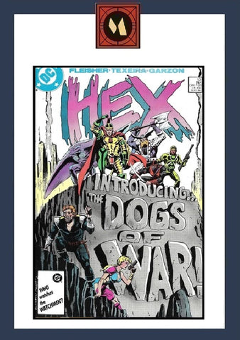 Hex #13 - DC Comics - 1986 - 1st Appearance "DOGS of WAR"