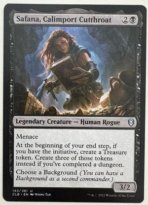 "Safana, Calimport Cutthroat" - Magic The Gathering Card - CLB