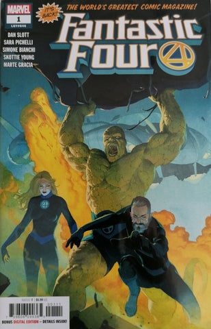 Fantastic Four #1 (LGY #646) - Marvel Comics - 2018 - Main Cover