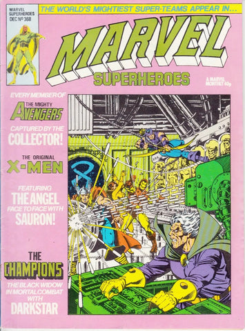 Marvel Superheroes #368- Marvel Comics/British - 1980