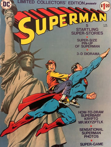 Superman Limited Collectors' Edition C-38 Treasury - DC - 1975