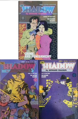 The Shadow #2 3 4 - DC Comics - 1986 - Howard Chaykin