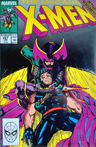 Uncanny X-Men #257 - Marvel Comics - 1989 - 1st Psylocke as Lady Mandarin