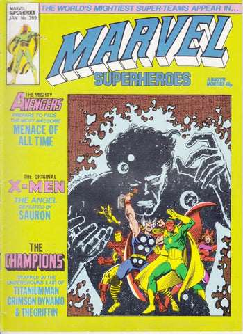 Marvel Superheroes #369- Marvel Comics/British - 1981