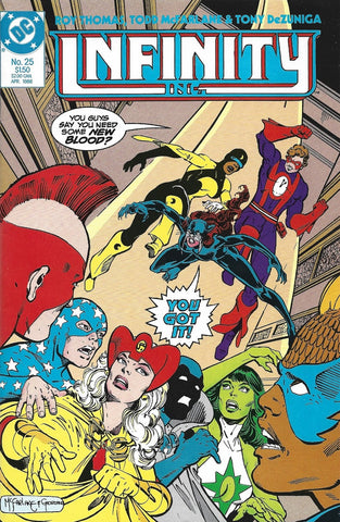 Infinity Inc #25 - DC Comics - 1986