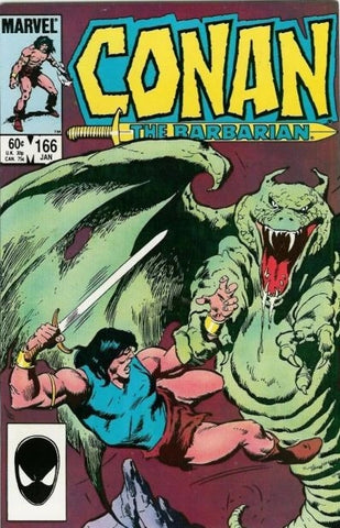 Conan The Barbarian #166 - Marvel Comics - 1985