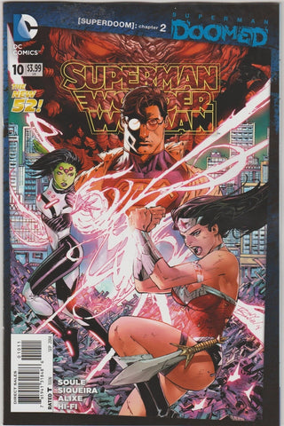 Superman Wonder Woman #10 - DC Comics - 2014 - polybagged combo pack
