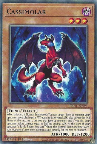 "Cassimolar" PHHY-EN093 - Yu-Gi-Oh! - 3x Cards Playset - Photon Hypernova