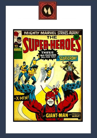 The Super-Heroes #43 - Marvel Comics / British - 1975