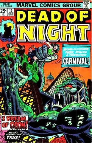 Dead of Night #10 - Marvel Comics - 1975