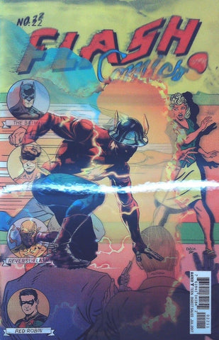 The Flash #22 - DC Comics - 2017 - Lenticular Cover