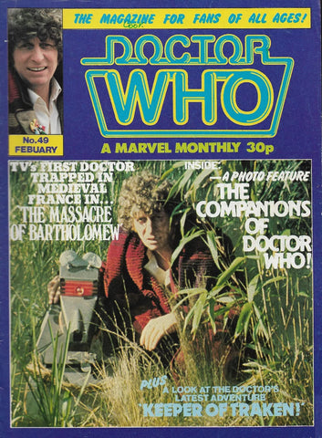 Doctor Who Monthly #49 - Marvel Comics/British - 1981