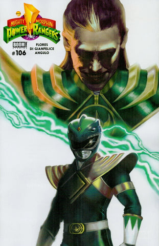 Mighty Morphin Power Rangers #106 - Boom! - 2023 - 1st Cameo App. Z-Ranger