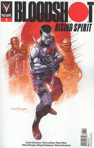 Bloodshot: Rising Spirit #3 - Valiant - 2018 - Cover B