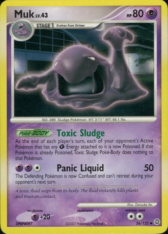 Muk 56/132 - Pokémon Card - Uncommon - NON-Holo