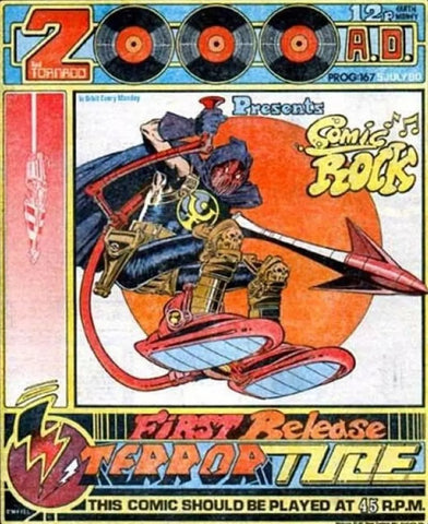 2000AD Comic Prog #167 - 1980 - 1st  App. Nemesis The Warlock