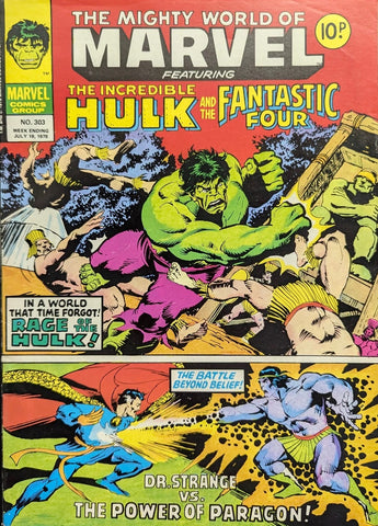 Mighty World of Marvel #303 - Marvel / British - 1978