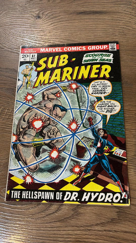 Sub-Mariner #61 - Marvel Comics - 1973