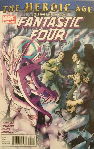 Fantastic Four #581 - Marvel Comics - 2010