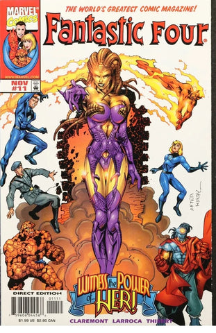 Fantastic Four #11 - Marvel Comics - 1998 - 1st App. of Ayesha