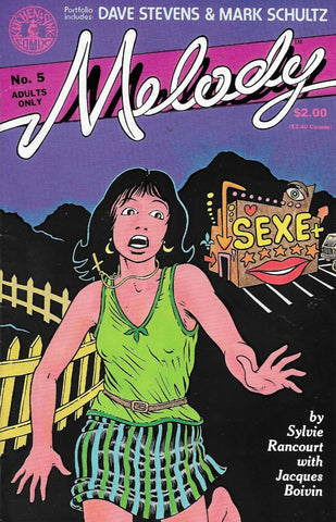 Melody #5 - Kitchen Sink Comics - 1990