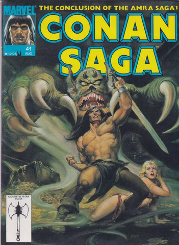 Conan Saga #41 - Marvel Magazines - 1990