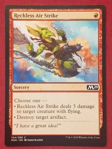 "Reckless Air Strike" x4 - Magic The Gathering Card - M20 - 4-Card Playset
