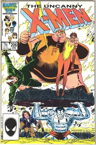Uncanny X-Men #206 - Marvel Comics - 1986