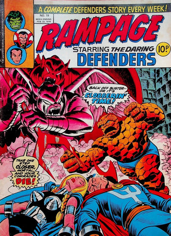 Rampage #19 - Marvel Comics / British - 1978