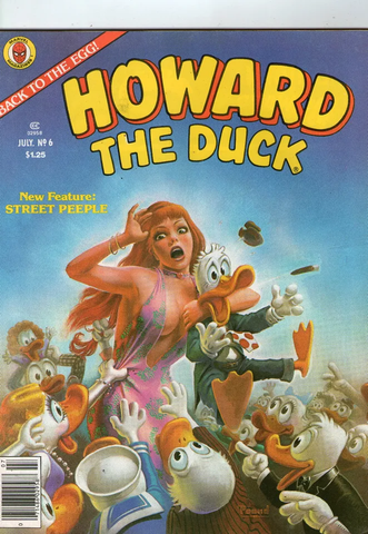 Howard the Duck #6 - Marvel Magazines - 1980