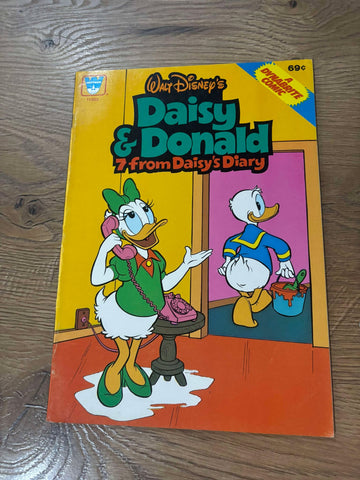 Walt Disney's Daisy & Donald #7 From Daisy's Diary - Whitman Comics - 1978