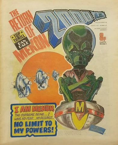 2000AD Comic - Prog #12 - 14 May 1977