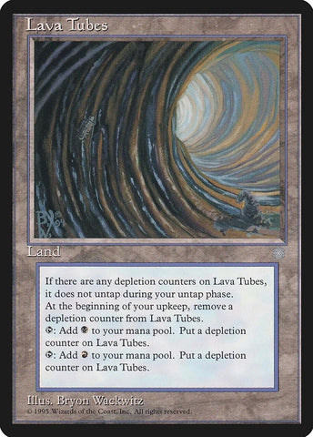 "Lava Tubes" - Magic The Gathering Card - Ice Age