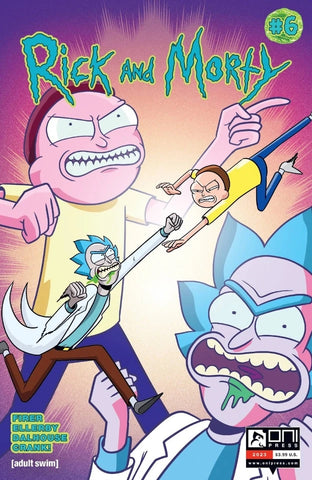 Rick and Morty #6 - Oni Press - 2023