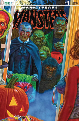 Mark Spears Monsters #1 - Keenspot - 2024 - 2nd Print Trick Or Treat Variant
