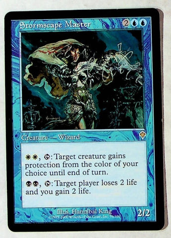 "Stormscape Master" - Magic The Gathering Card - Invasion