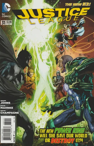 Justice League #31 - DC Comics - 2014 - 1st App. Jessica Cruz