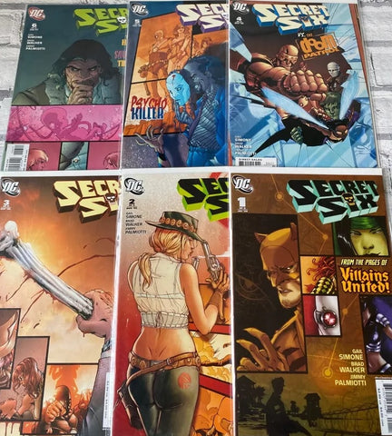 Secret Six #1 - #6 (Set)  - DC comics - 2006