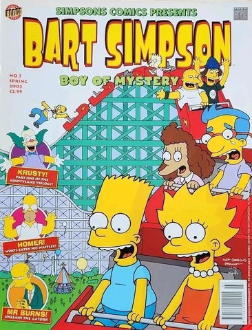 Bart Simpson: Boy Of Mystery #7 - Bongo Comics - 2003